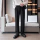 thumbnail image 3 of Pantalones de trabajo para hombre, holgados, de talla grande, para oficina, para primavera, estilo coreano, reseñas, muchos pantalones clásicos, 3 of 5