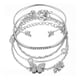 thumbnail image 2 of Conjunto de pulsera de cadena multicapa con mariposas para chicas adolescentes, ideal para San Valentín, regalo ideal para mujeres, pulsera de metal., 2 of 9