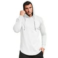 thumbnail image 7 of HAOMEILI Men's Short/Long Sleeve Hoodie Cotton Hooded T Shirts Lightweight Sweatshirt Hoodies Pullover, 7 of 7
