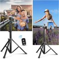 thumbnail image 5 of Trípode UBeesize Selfie Stick, trípode extensible de 62" con control remoto Bluetooth para teléfonos celulares, aluminio resistente, liviano Sincero Electrónica, 5 of 5