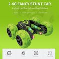 thumbnail image 4 of Coche RC Irfora RC Stunt Car 2.4Ghz 3D Rotating Drift Fancy Stunt Car Racing Drift Deformation Buggy LED Flip Car Niños Robot Electric Boy Juguetes para niños Irfora Coche RC, 4 of 7