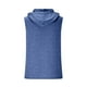 thumbnail image 4 of Camiseta sin mangas con cuello en V para hombre, túnica holgada con capucha, blusa de verano con capucha, ropa de secado rápido y para fitness, camisetas sin mangas elásticas con protección solar para, 4 of 5