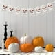 thumbnail image 4 of Decoraciones de banderines de Halloween | Set de 9 banderines colgantes de fantasmas y calaveras | Fondo y decoración de pared para fiestas temáticas de casas embrujadas, 4 of 6