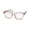 light pink transparent, variant on DIFF HAYDEN BLUE LIGHT LENS EYEGLASS FRAME/GLASSES PREMIUM ACETATE LENSES ADULTS