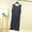 Gray, variant on Nightgown for Women Sleeveless Round-Neck Modal Sleepshirt Loose Fit Long Robe Home Wear Lounge Dress in Solid Colors