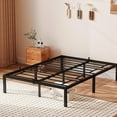 thumbnail image 2 of WALYWIK Full Bed Frame with Storage 14 Inch Metal Platform Bed Frame with Steel Slat Support No Box Spring Needed,Mattress Foundation,Easy to Assemble, 2 of 6