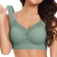 thumbnail image 4 of Bras for Women Full Coverage Large Strapless Lace Tank Top Underwear Thin Side Fold Side Breast Gather Adjustable Push Up Comfortable Bra, 4 of 4