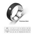 thumbnail image 3 of Cateissary Anillo inteligente para mujeres y hombres, anillos de desbloqueo de pantalla de teléfono usable, equipo multifuncional, reemplazo de Electrónica, 3 of 6