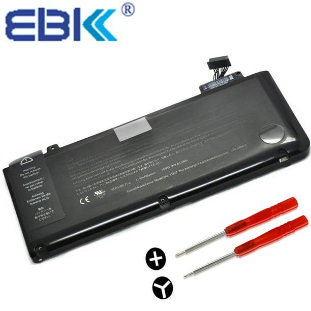 Ebk 6 Cell A1322 Battery For Mac Book Pro 13 Inch A1278 Mid 12 Version Macbookpro9 2 Laptop Battery Walmart Com Walmart Com