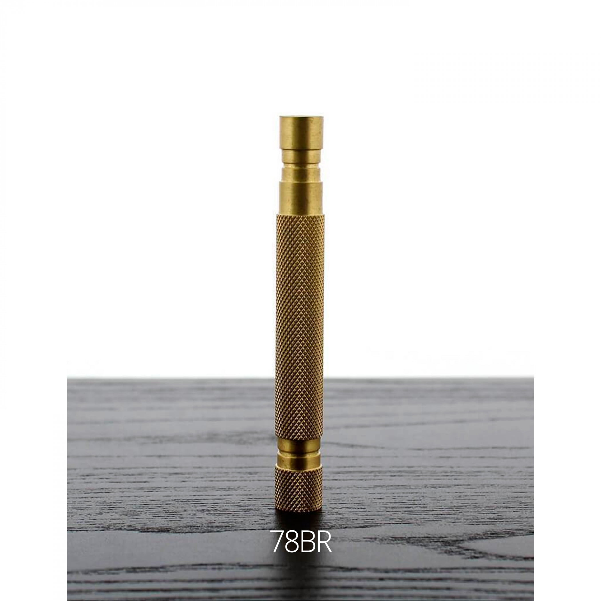 West Coast Shaving RZ-WCS-175BR-H WCS Vintage Collection Razor Brass Handles - 175BR