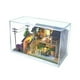 thumbnail image 1 of Assembled ornaments model toy doll house creative miniature scene sand table house mountain villa with dust cover, creative gift, 1 of 5