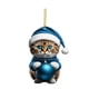thumbnail image 2 of Ganfancp Christmas Kitty Colgante Coche Mochila Colgante Navidad Decoración Hogar Ofertas Del Día Sólo En Línea 1X Colgante, 2 of 7