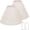 Beige, variant on Empire Lamp Shades Set of 2, 6" Top x 16" Bottom x 10.8" High, Large Beige Lamp Shades for Table Lamps Floor Lamps, Natural Linen Lampshades Replacement, Spider, Harp Holders Included, Easy Assembly