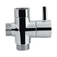 thumbnail image 2 of Adaptador De Ducha Desviador En Forma De T De 3 Válvula De Cierre Inodoro, 2 of 7