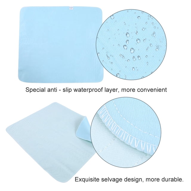Almohadilla Interior Reutilizable, Lavable, Impermeable, Para Niños Y Adultos, Almohadilla Para Incontinencia, 2 Uds.