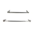 thumbnail image 2 of Xotic Tech 2pc Adjustable 8"-11" Front Bumper Lip Splitter Diffuser Strut Rod Tie Bars Fit Most Vehicles[Silver], 2 of 7