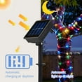 thumbnail image 5 of Viworld 32.8FT Solar String Lights Outdoor Waterproof 100 LEDs Fairy String Lights 8 Lighting Modes Decorative Christmas Birthday Wedding Holiday Party Garden Courtyard Tree Curtain Deck Path, 5 of 14