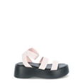 thumbnail image 2 of No Boundaries Women's Elastic Banded Platform Sandals, 2 of 5