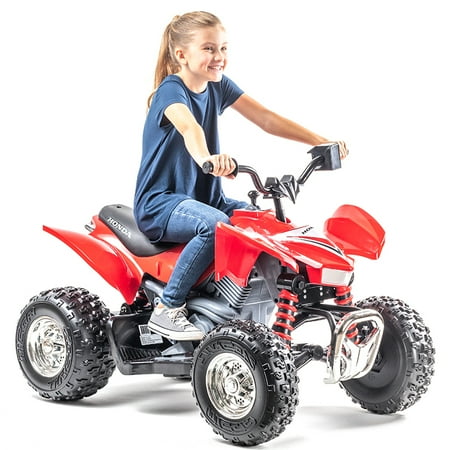 12 Volt Red Honda TRX ATV Battery Powered Ride On BrickSeek