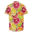 thumbnail image 5 of ZCFZJW Summer Men's Hawaiian Shirt Big and Tall Regular Fit Short Sleeve Floral Print Button Down Shirts Tropical Vacation Beach Shirts Tops Multicolor#10 XXXXL, 5 of 5