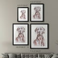 thumbnail image 4 of Wexford Home Sitting Dog I Premium Framed Print, 30.5" x 42.5" - Ready to Hang, Black (Set of 2), 4 of 9