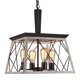 thumbnail image 2 of Lámpara colgante Q&S Vintage Farmhouse de 4 luces E26, 2 of 9