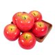 thumbnail image 1 of Juego de 6 manzanas rojas realistas para decoración de cocina y fiestas, 1 of 8