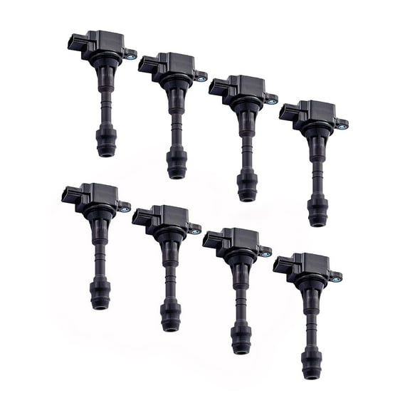 Set of 8 ISA Ignition Coils Compatible with 2004-2006 Nissan Titan Armada & Infiniti QX56 5.6L V8 Replacement for UF510