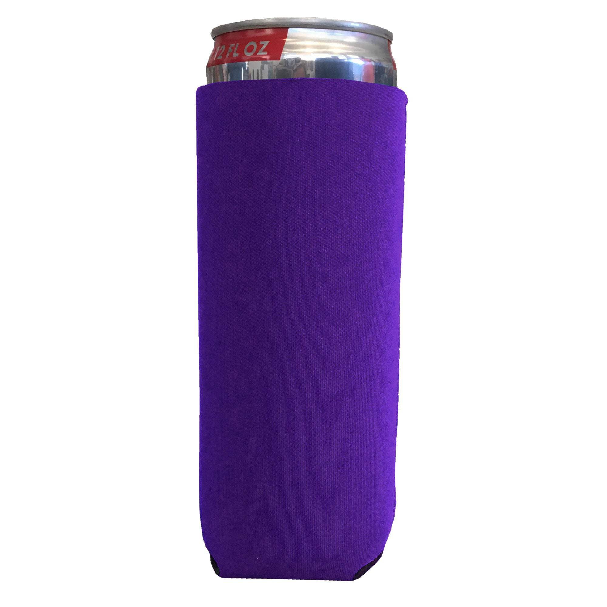 Big Ol' Neoprene 12 Ounce Slim Can Cooler 12 Pack Orange