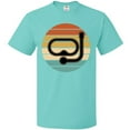 thumbnail image 3 of Inktastic Scuba Diver Retro Sunset Diving T-Shirt, 3 of 5