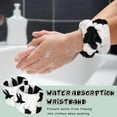 thumbnail image 5 of 3 Pieces Face Wash Headband and Wristband Set, Spa Headband Makeup Skincare Headbands Wrist Towels Wrist Bands for Washing Face, 5 of 7