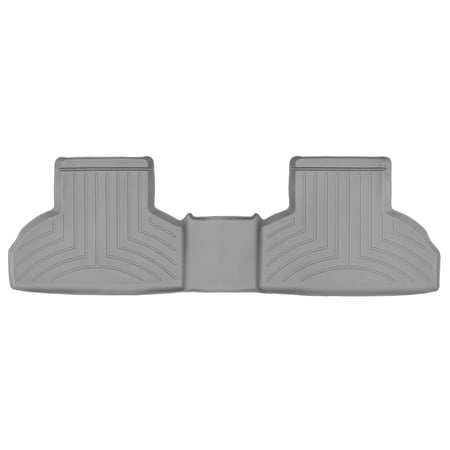 WeatherTech Custom Fit FloorLiners compatible with BMW X5 35d, X5 40e, X6 50i, X5 M, X6 M, X5 35i - 2nd Row, Grey