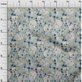 thumbnail image 3 of oneOone Velvet Dusty Blue Fabric Abstracts Craft Projects Decor Fabric Printed By The Yard 58 Inch Wide, 3 of 5