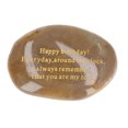 thumbnail image 2 of Happy Birthday Engraved Rocks, Pebbles Comfortable Compact Decorative Happy Birthday Stone  for Home for Women, 2 of 8