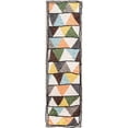 thumbnail image 1 of Momeni BUNGLBUN-1MTI2380 Novogratz Bungalow Collection Tri Area Rug, 2 ft. 3 in. x 8 ft. Runner, Multicolor, 1 of 4