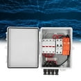 thumbnail image 4 of Photovoltaic Combiner Box, Waterproof DC Solar Combiner Box 10AWG 4 String Short Circuit Protection Lighting Protection With 15A Fuse For Industry, 4 of 8