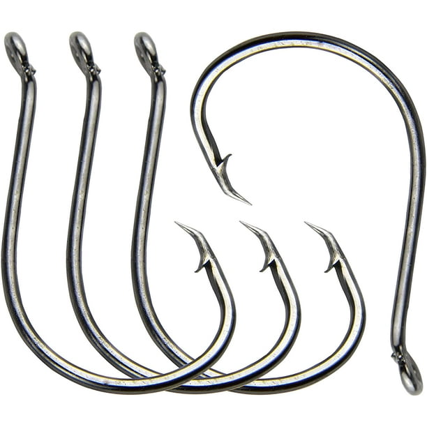 OROOTL Circle Hooks Fishing Hooks ,100pcs 2X Strong Saltwater Catfish