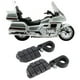 thumbnail image 4 of Reposapiés negros para motocicleta, 2 uds., 32mm, con soporte apto para GoldWing GL1500 GL1800, 4 of 8