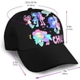 thumbnail image 2 of Dandys World Casquette de Baseball Mode Ajustable Imprimée pour Hommes et Femmes, 2 of 5