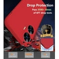 thumbnail image 4 of Compatible with Realme C55 Case for Women Men, Ultra Slim Realme C55 Phone Case Silicone Liquid Soft Shockproof Anti-Scratch Protective Cases (Red), 4 of 7