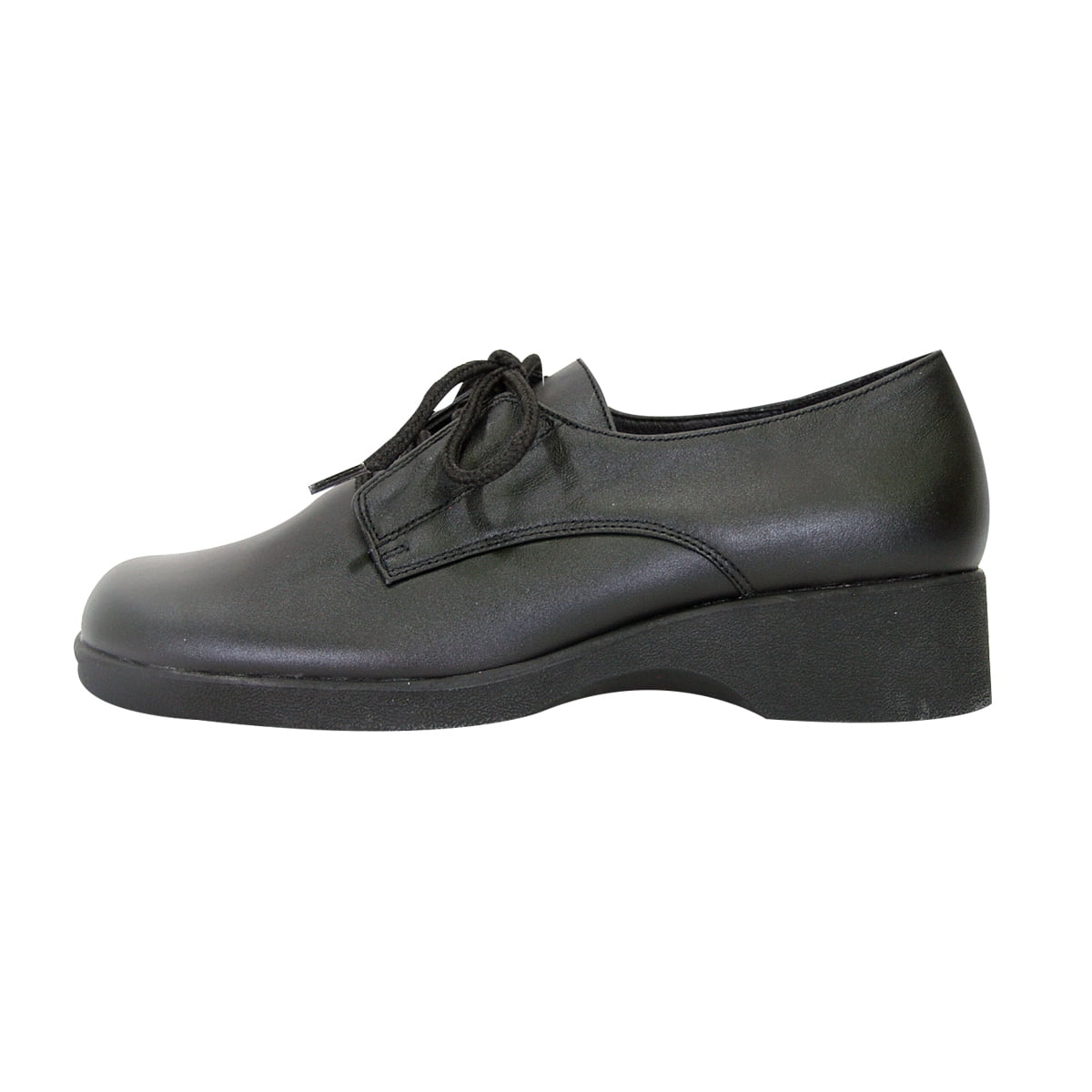 24 HOUR COMFORT Piper Wide Width Comfort Shoes For Work and Casual Attire BLACK 8