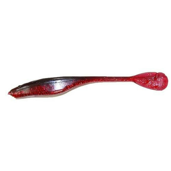 Gambler Flapp'n Shad Soft Jerkbait (Bleeding Watermelon Red, 6 inch)