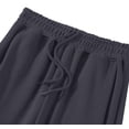 thumbnail image 6 of Ladies' Fashionable High Waisted Wide Leg Casual Straight Leg Sweatpants, 6 of 8