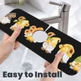 thumbnail image 6 of Kdxio Sunflower Gnomes 5 Pattern Non-Slip Diatom Mud Faucet Drain Pad,Self Absorbent Mat for Kitchen Sink for Variety Kitchen & Bathroom Countertops, 6 of 7