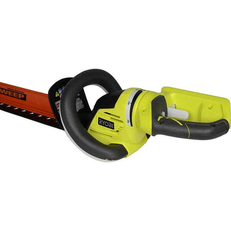 RY40602 40 Volt 24 inch Hedge Trimmer w Rotating Handle Bare Tool