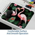 thumbnail image 6 of Flamingo Printed Square Mousepad Desk Pad Desk Mat, 8.3x9.8 Inch, Non-Slip Rubber Bottom, Suitable for Office and Gaming, 6 of 6