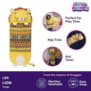 Happy Nappers: Pillow & Sleepy Sack: Large - Lion Lex - 66 x 30, 2-In-1: Plush Animal Opens Into Sleeping Bag, Soft Play & Nap Character, Kids 7+