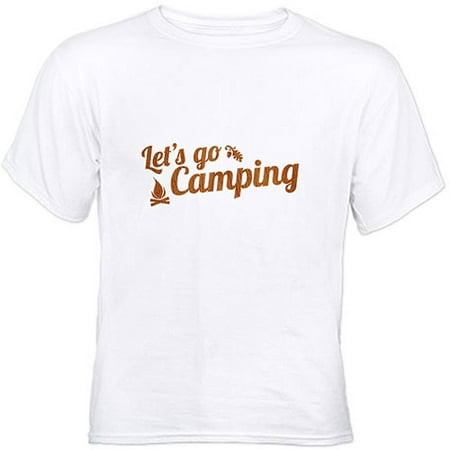 CafePress - Men's Camping Graphic Tee - Walmart.com