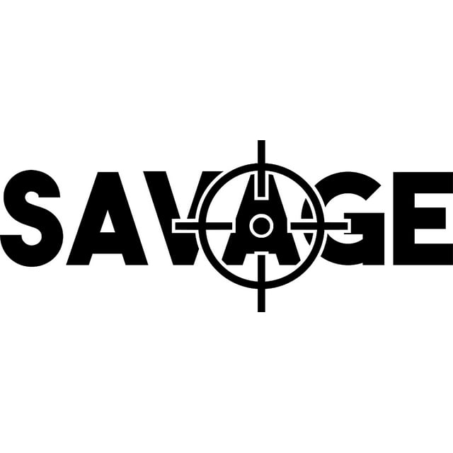 Savage Bullseye Wild Hype Carefree Beast Fighter Target Wall Decals for
