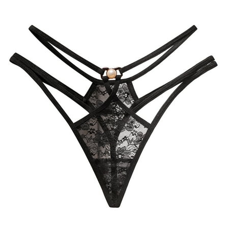 Yuhangmm Women Thong Sexy Panties Thong Lace Pants Ladies Briefs Underwear Big Bust Lingerie for Women